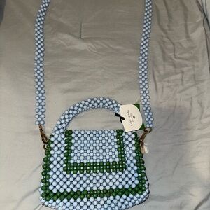 Kate Spade Beaded Blue and Green Women's Bag